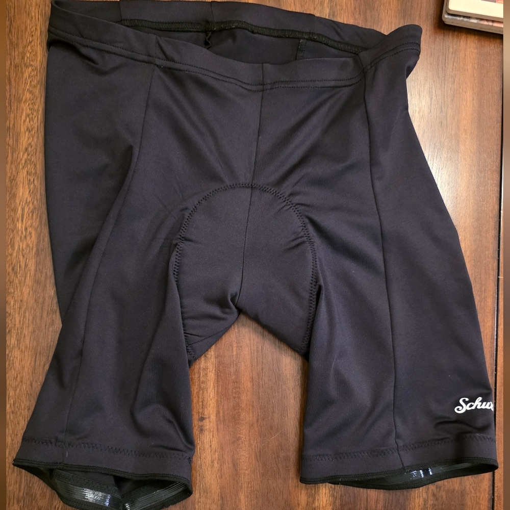 Schwinn Black Padded Cycling Shorts